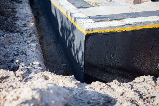 Residential Waterproofing installation at a Bell Buckle, TN home by SJ Waterproofing Pros